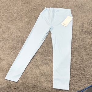 Lululemon Athletica Light Blue adjustable stretchy Leggings